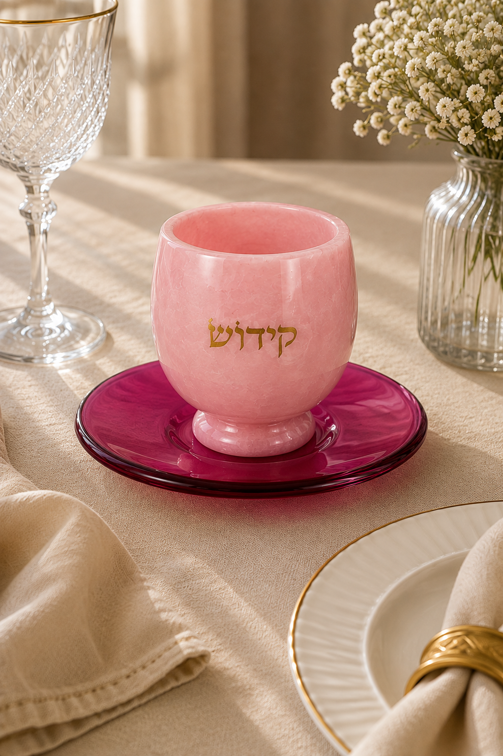 Verre à kiddouch en résine