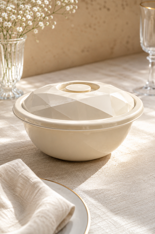 Bassine beige 5L