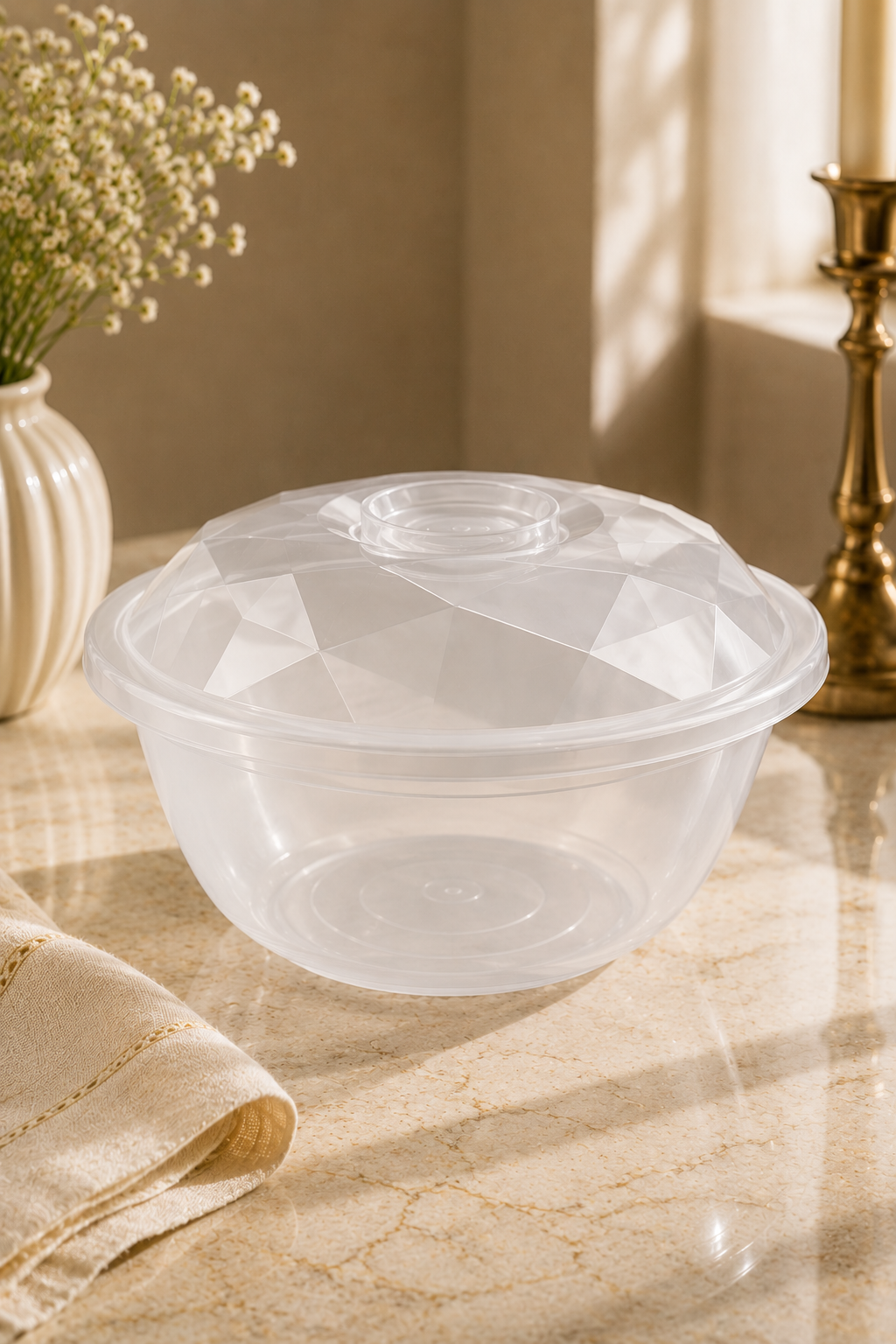 Bassine transparente 7.5L