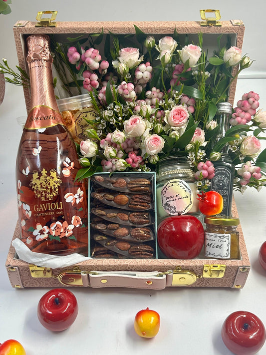 Petit coffret rose